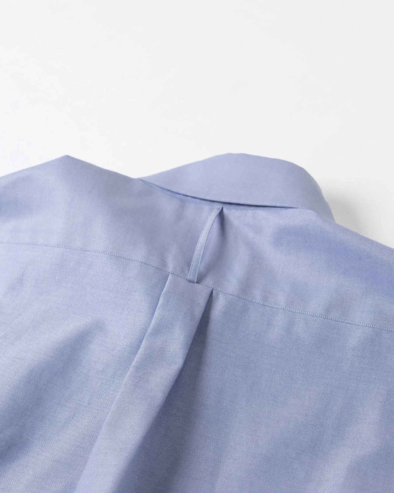 COTTON TAB COLLAR SHIRT .06【SAX BLUE-OXFORD】