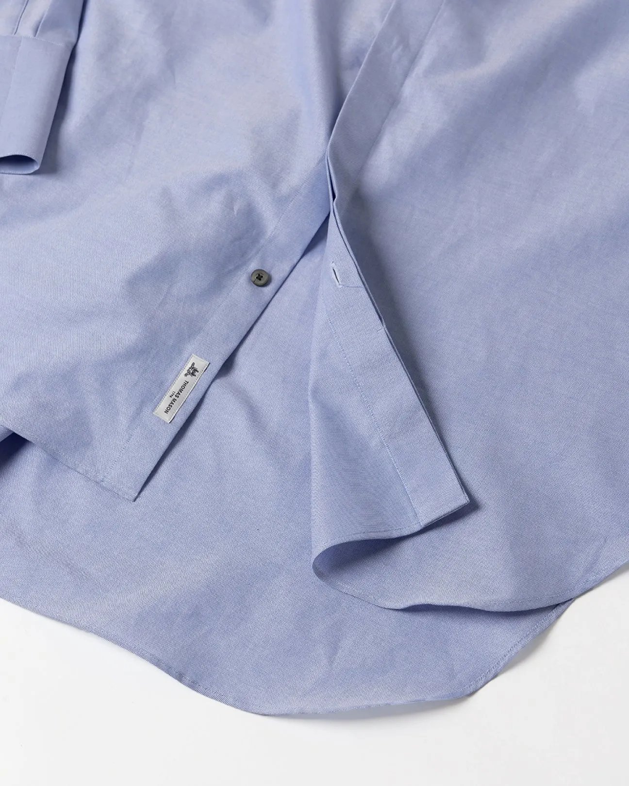 COTTON TAB COLLAR SHIRT .06【SAX BLUE-OXFORD】