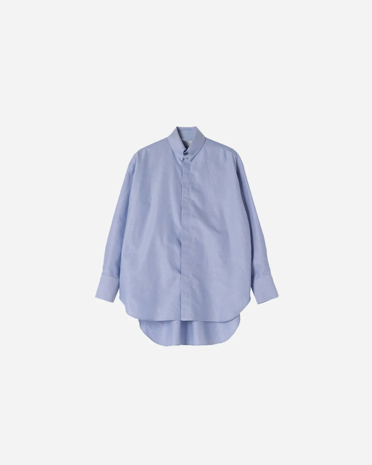 COTTON TAB COLLAR SHIRT .06【SAX BLUE-OXFORD】