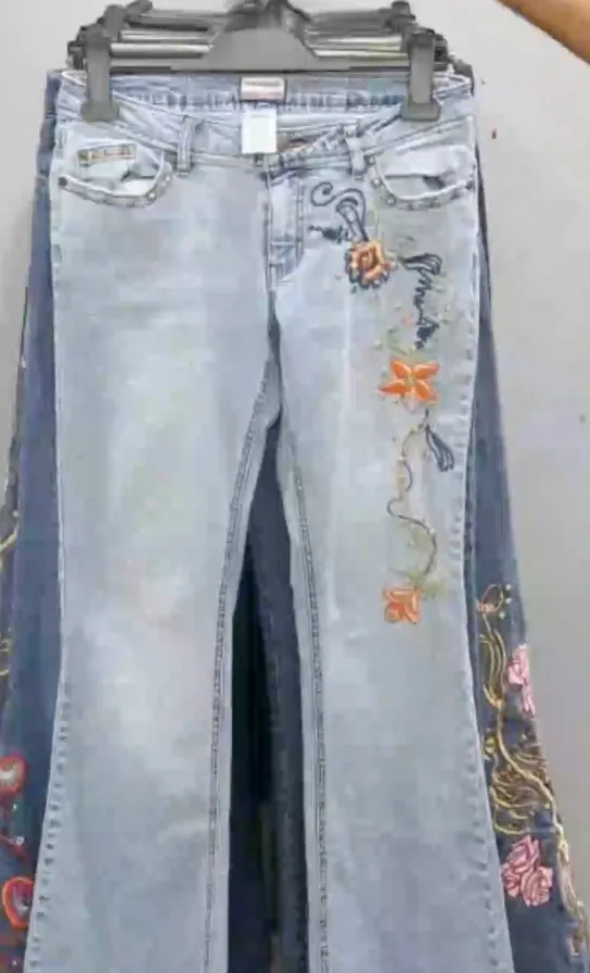 CR563 Y2K flared Pants