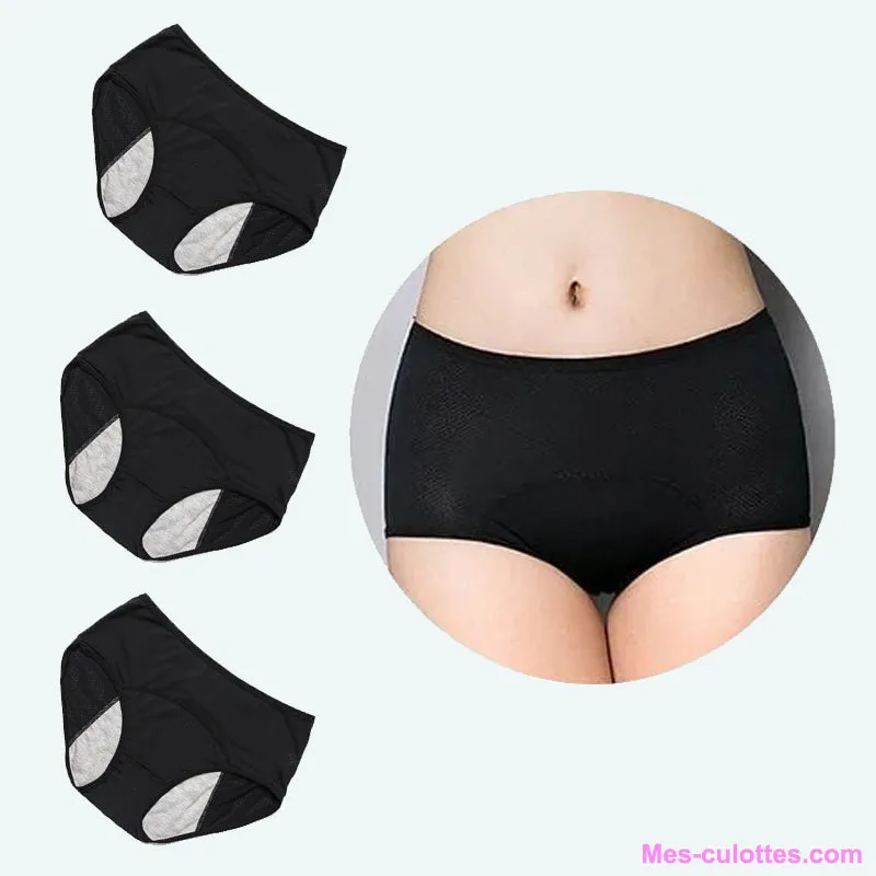 Culotte Menstruelle Silya - (Culotte anti-urinaire en Coton BIO)