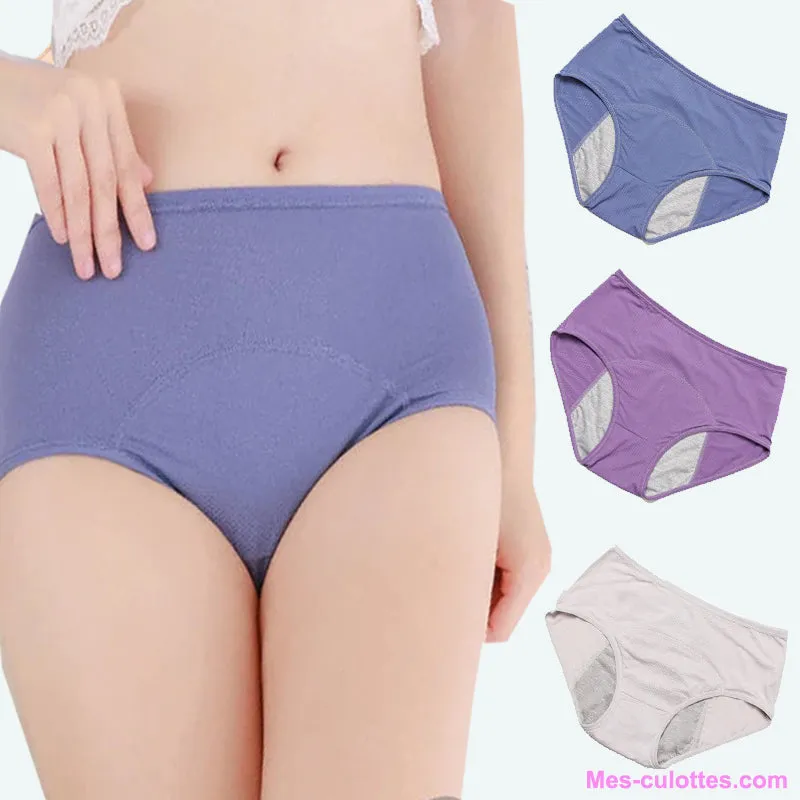 Culotte Menstruelle Silya - (Culotte anti-urinaire en Coton BIO)