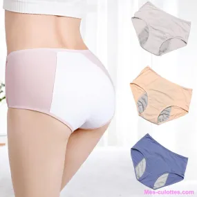 Culotte Menstruelle Silya - (Culotte anti-urinaire en Coton BIO)