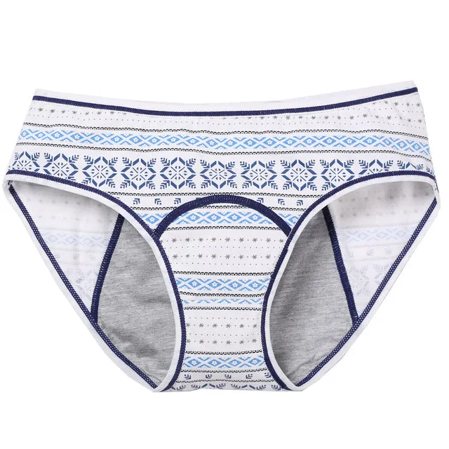 Culotte Menstruelle Viola - Flux Moyens (Lot de 3 Culottes en coton pour les règles)