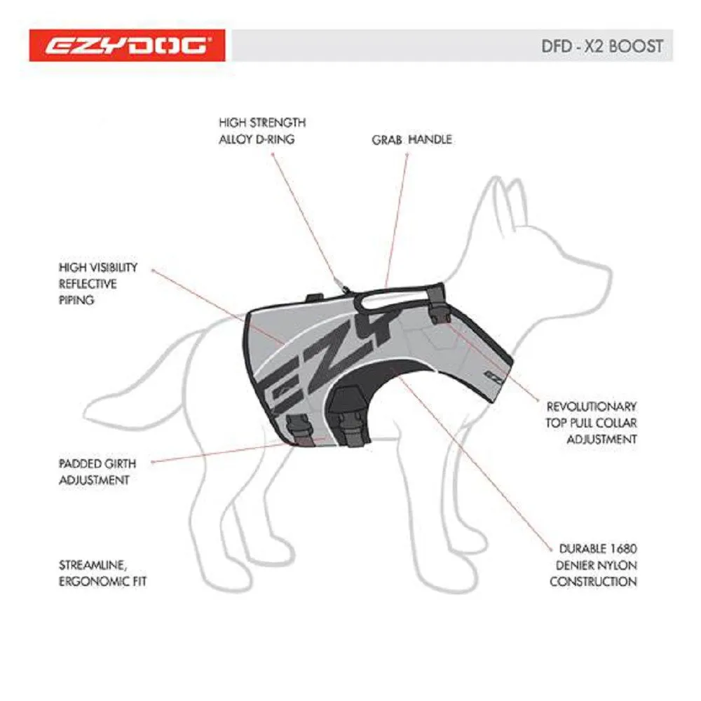 DFD X2 Boost Dog Life Jacket