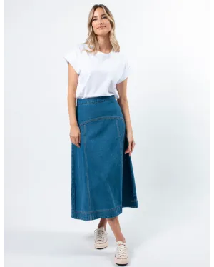 Dixie Skirt - Mid Wash