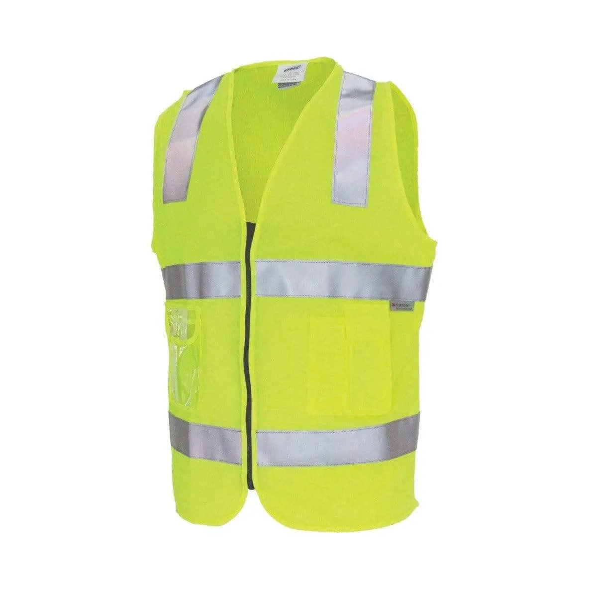 Dnc Workwear Day/night Side Panel Safety Vest - 3807