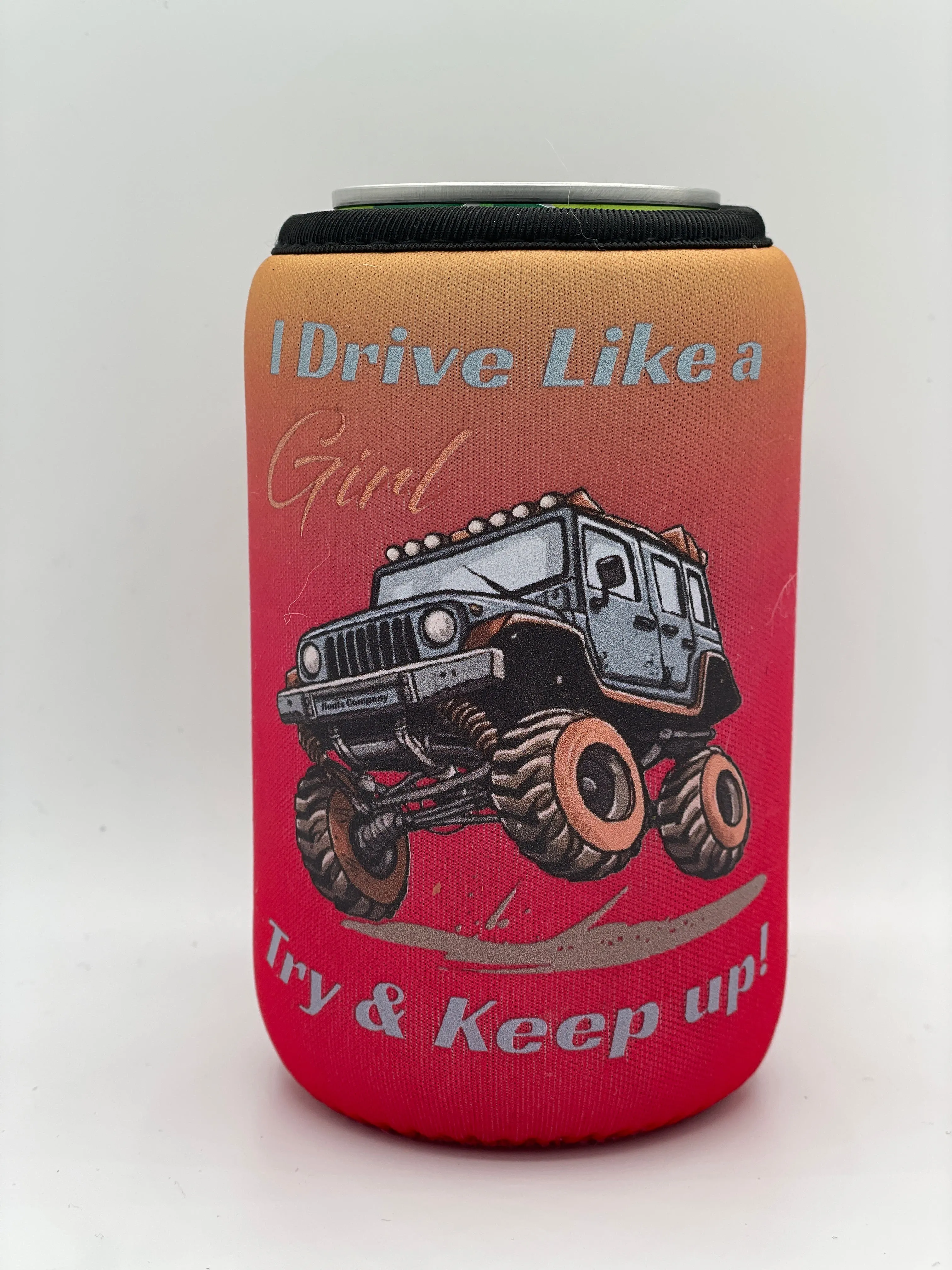 Drive Like a Girl Koozies