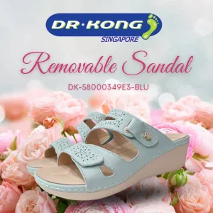 DR.KONG WOMEN REMOVABLE INSOLE SANDALS DK-S8000349E3-BLU(RP : $189)