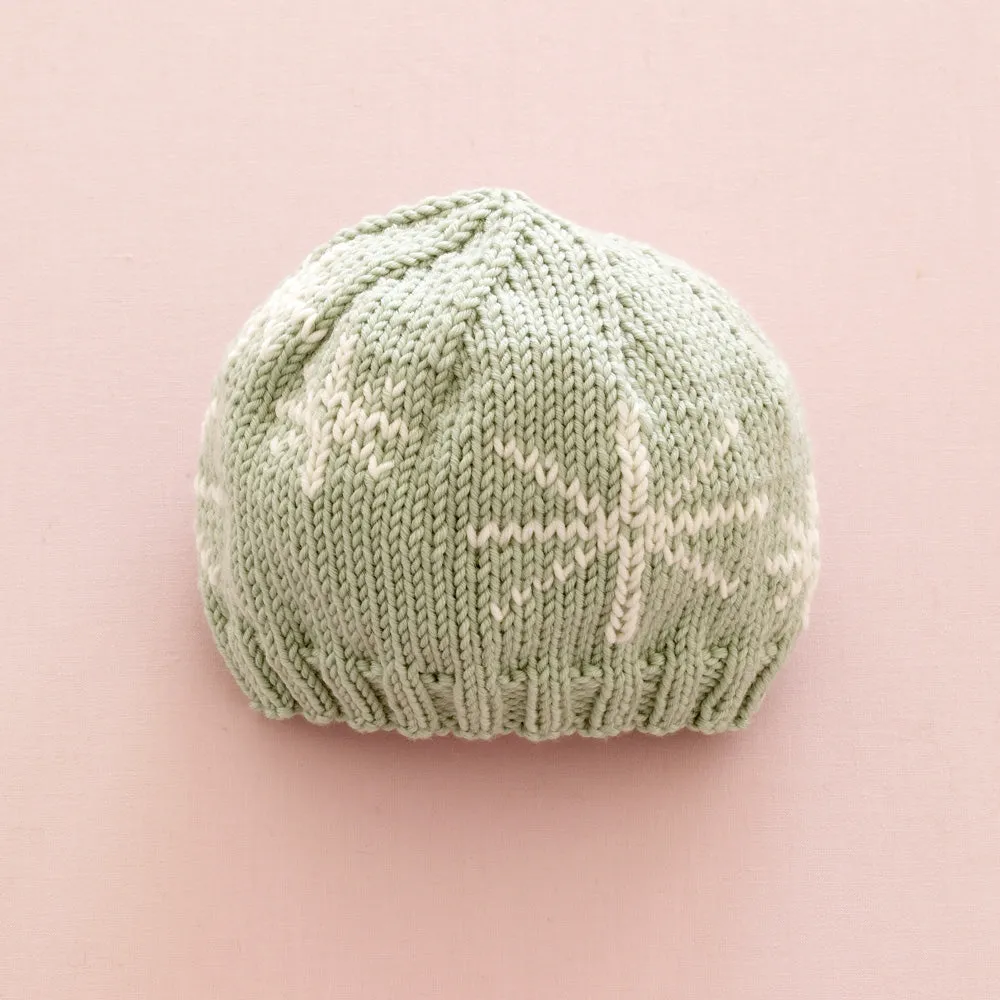 Duplicate Stitch Baby Hat Pattern (Knit) - Version 1