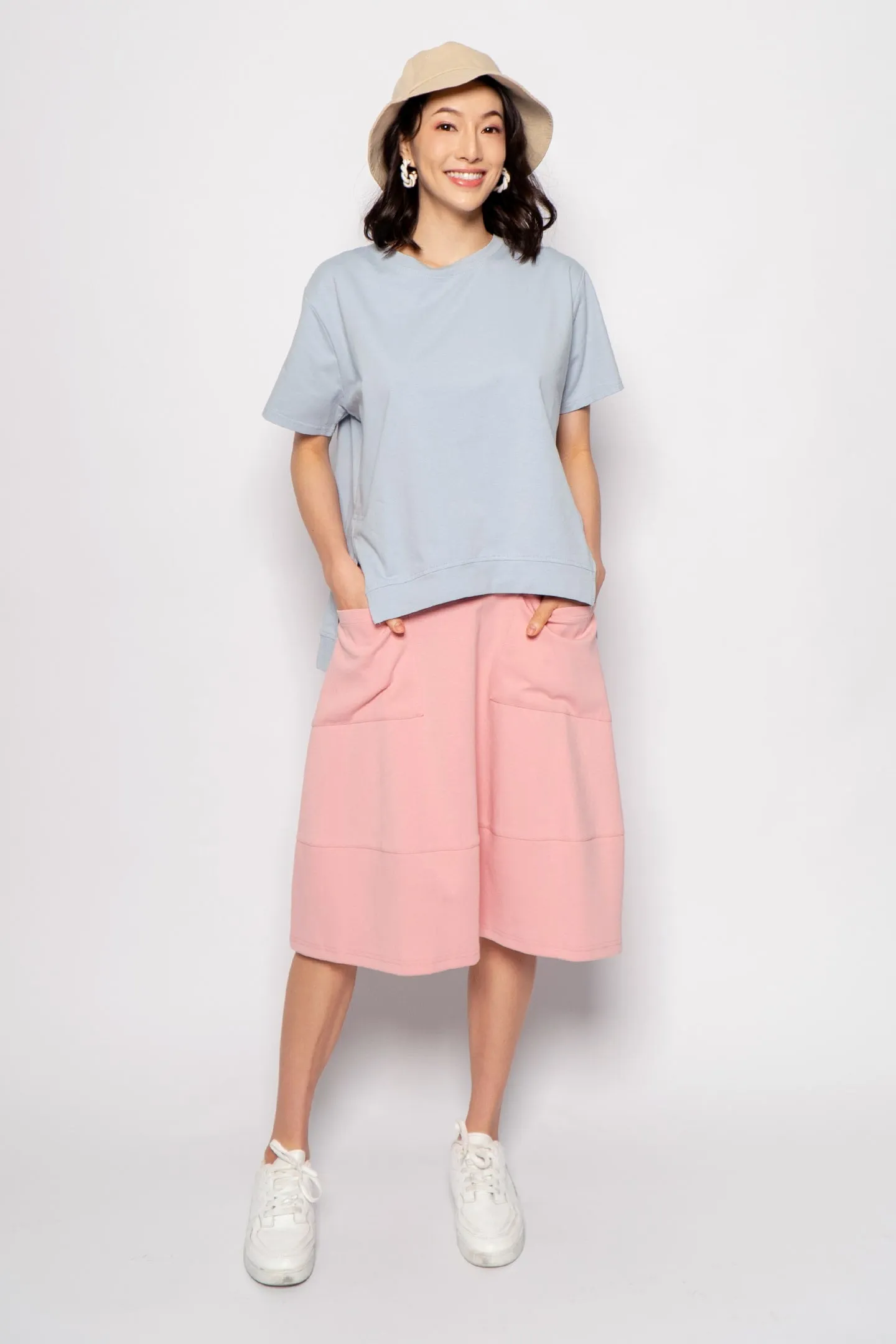 Ebenezer Skirt in Pastel Pink