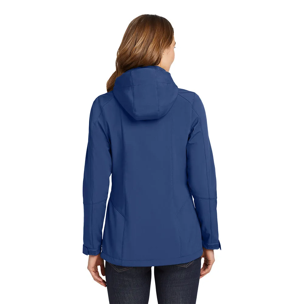 Eddie Bauer® Women's Hooded Soft Shell Parka - Admiral Blue