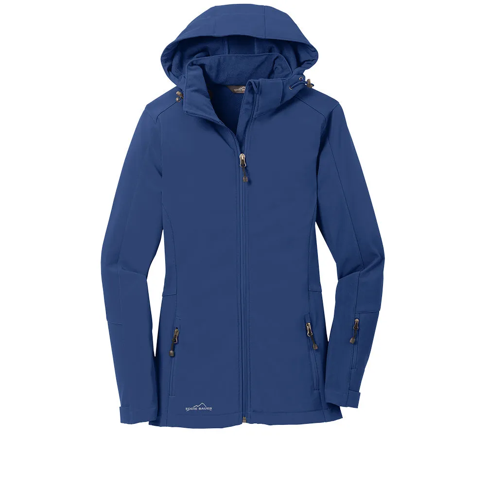 Eddie Bauer® Women's Hooded Soft Shell Parka - Admiral Blue