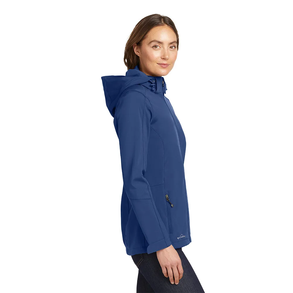 Eddie Bauer® Women's Hooded Soft Shell Parka - Admiral Blue