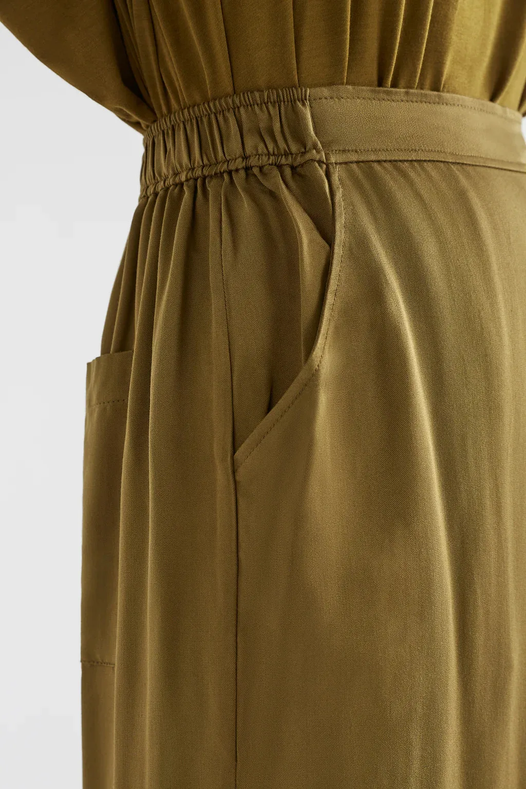 Elk The Label - Wide Leg Culotte - Olive