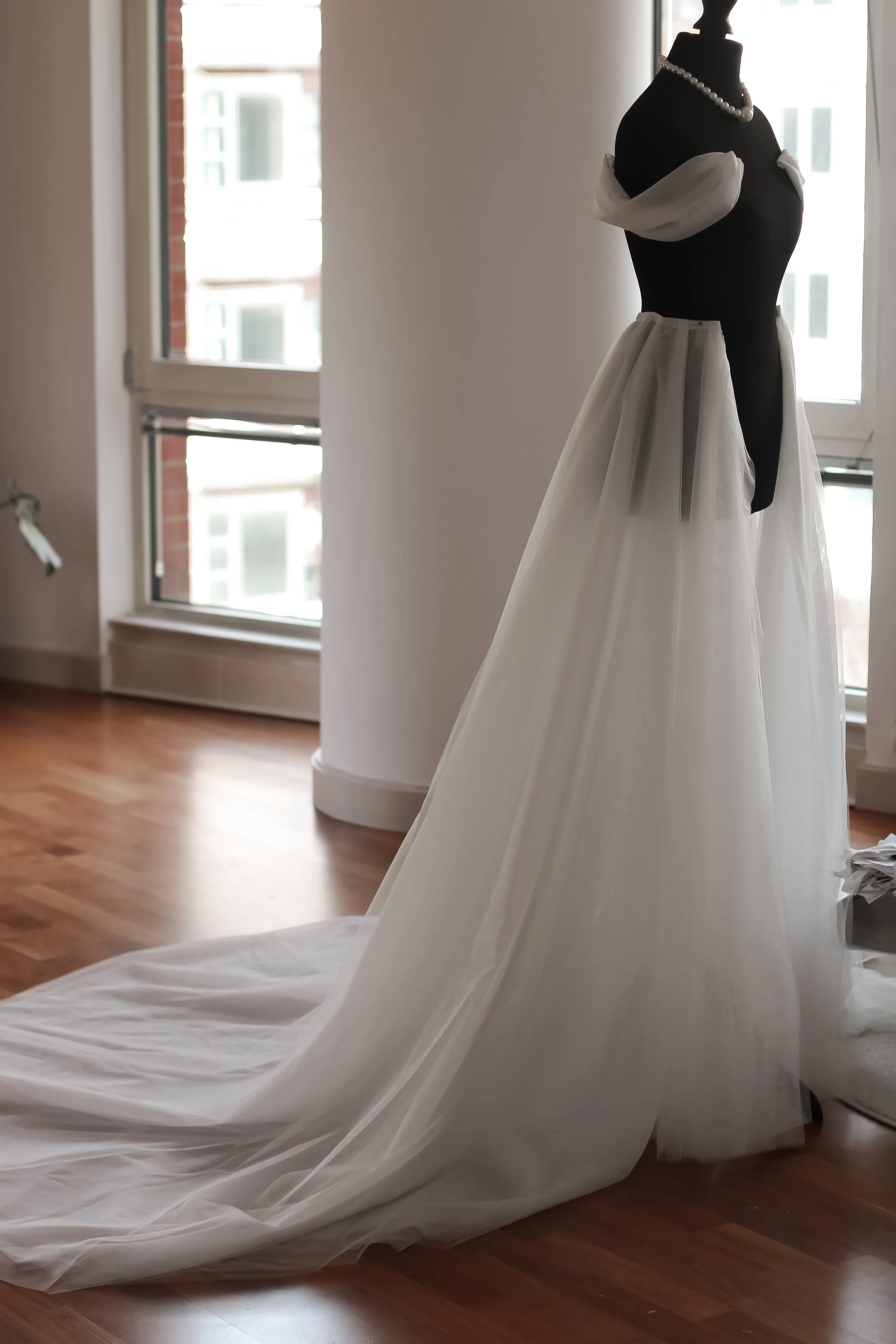 Extra Layered Tulle Overskirt