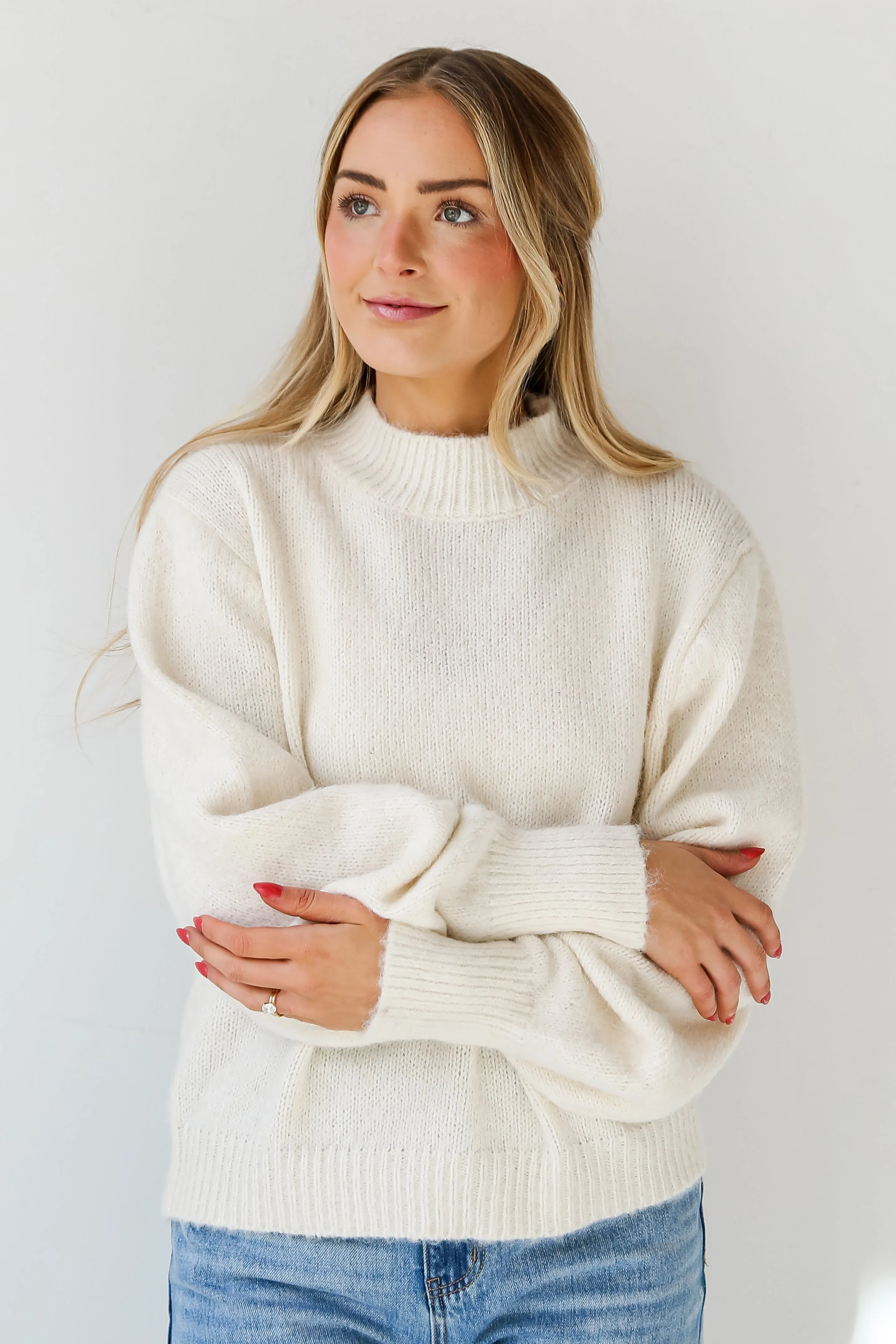 FINAL SALE - Sophia Oversized Sweater - DU DEAL