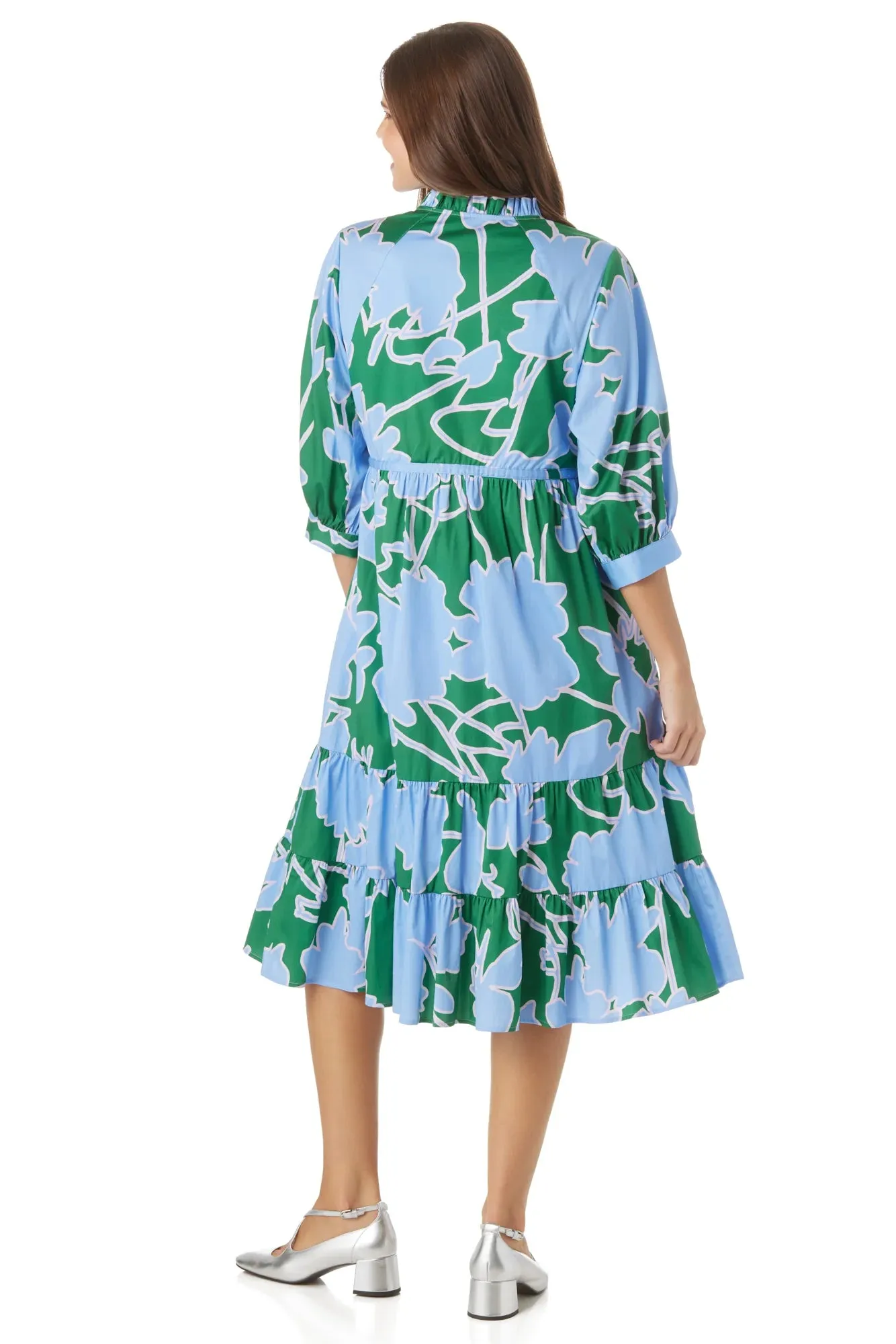 Floral Figure Tallie Dress