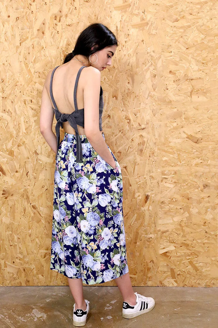 Floral Fresh High-Waisted Cullotes