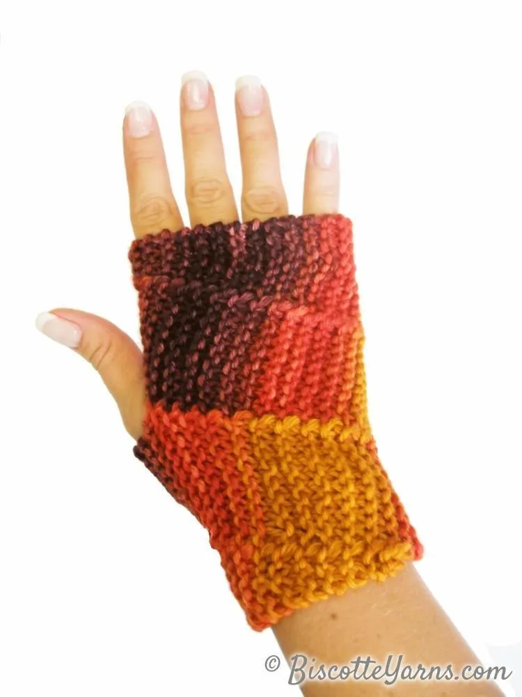 FREE Hat and wrist warmer pattern Flight of the phoenix