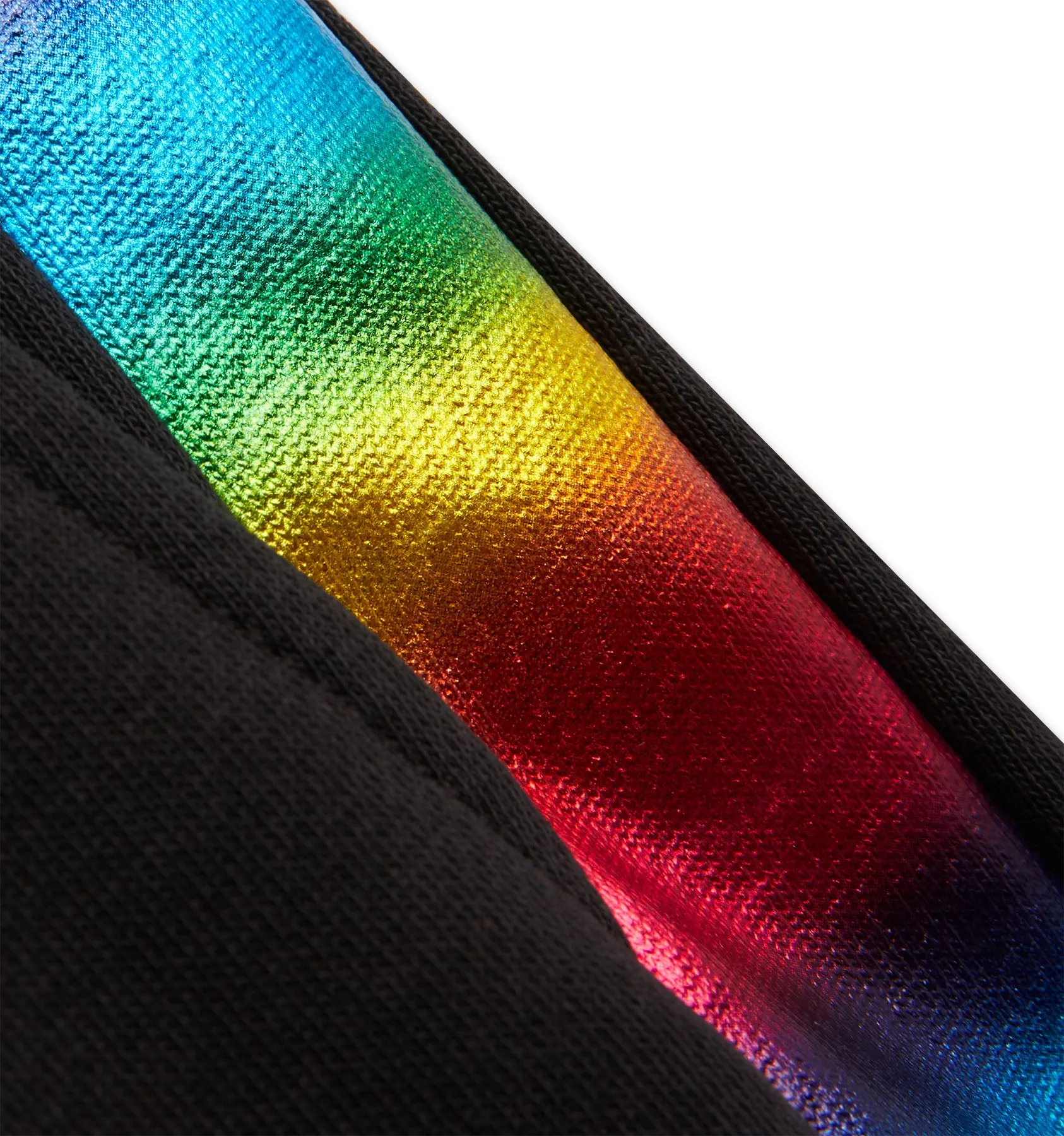 French Terry Jogger - Metallic Rainbow