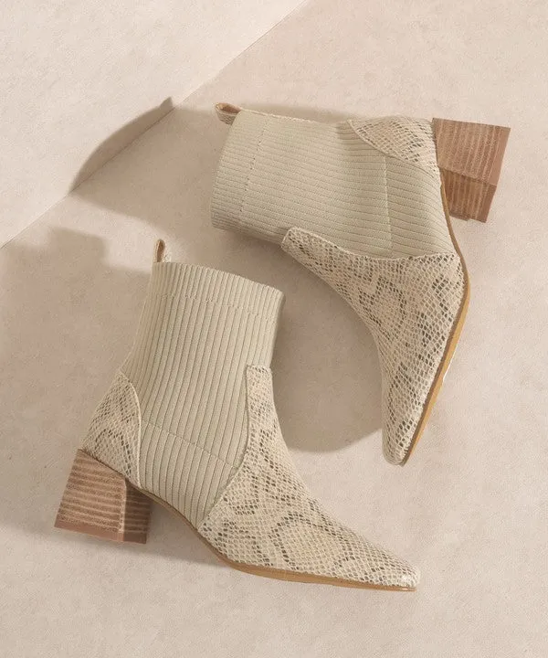 Geraldine - Sock Bootie