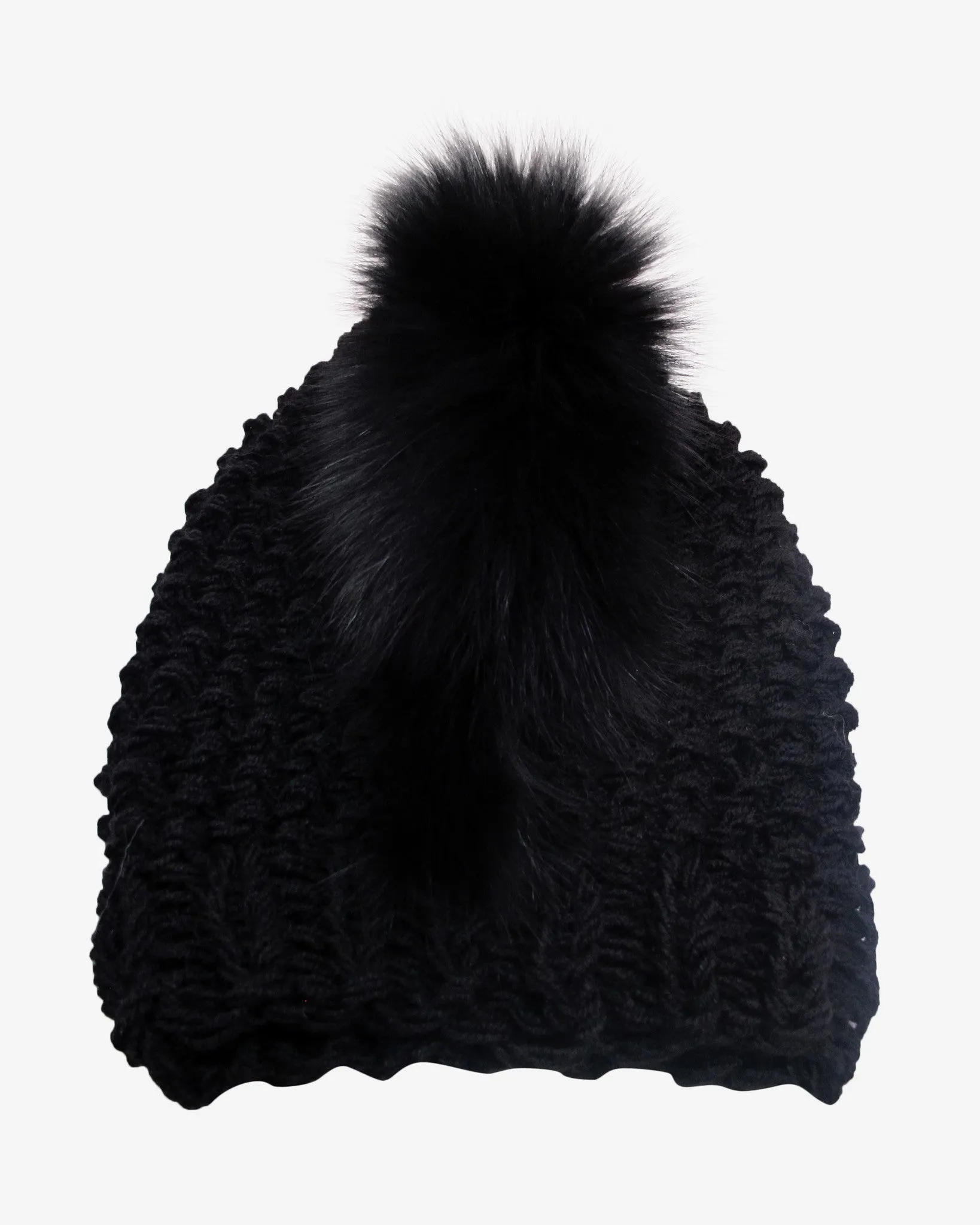 Gigi Burris | Fox Mohawk Beanie in Black - FINAL SALE