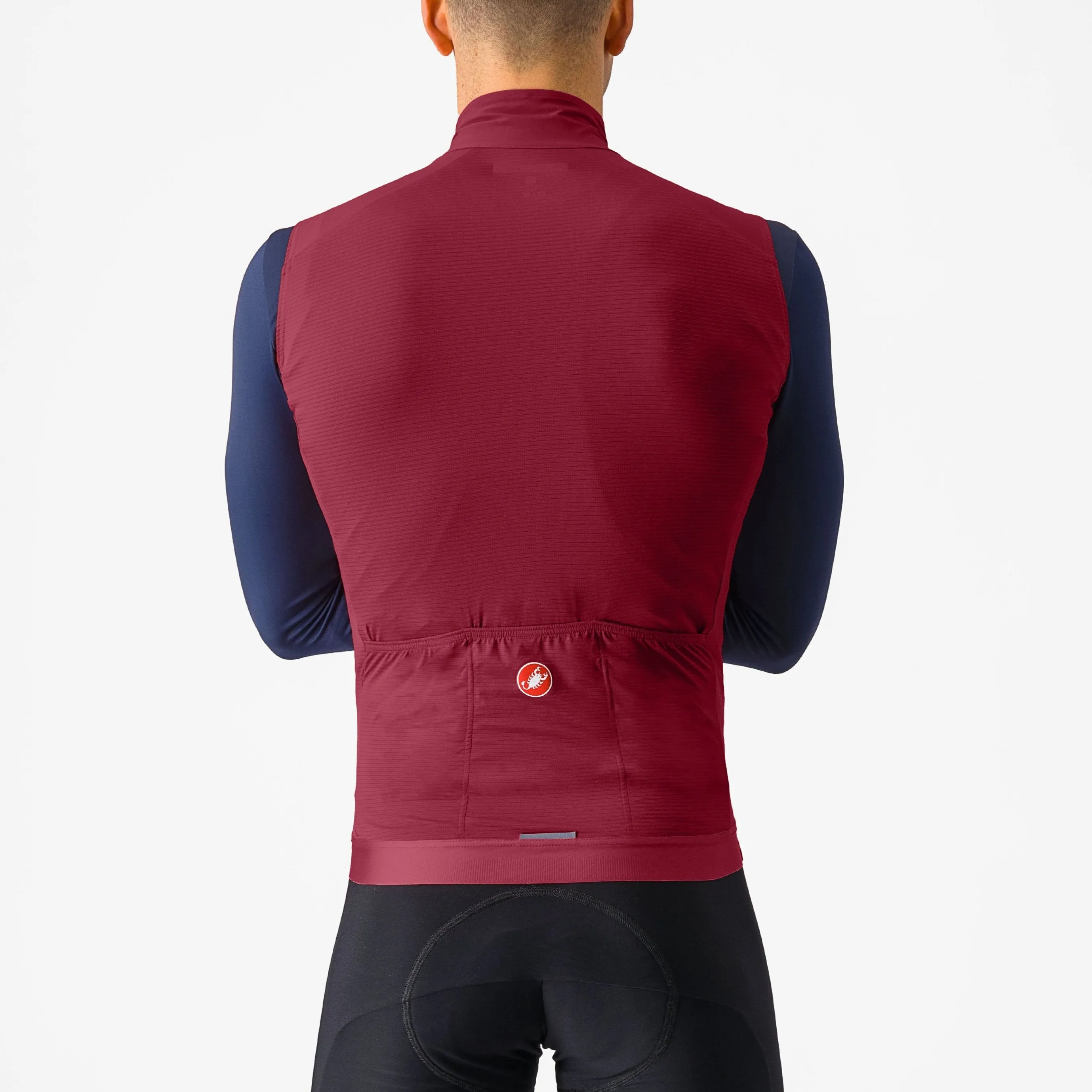 Gilet Castelli Espresso - Bordeaux