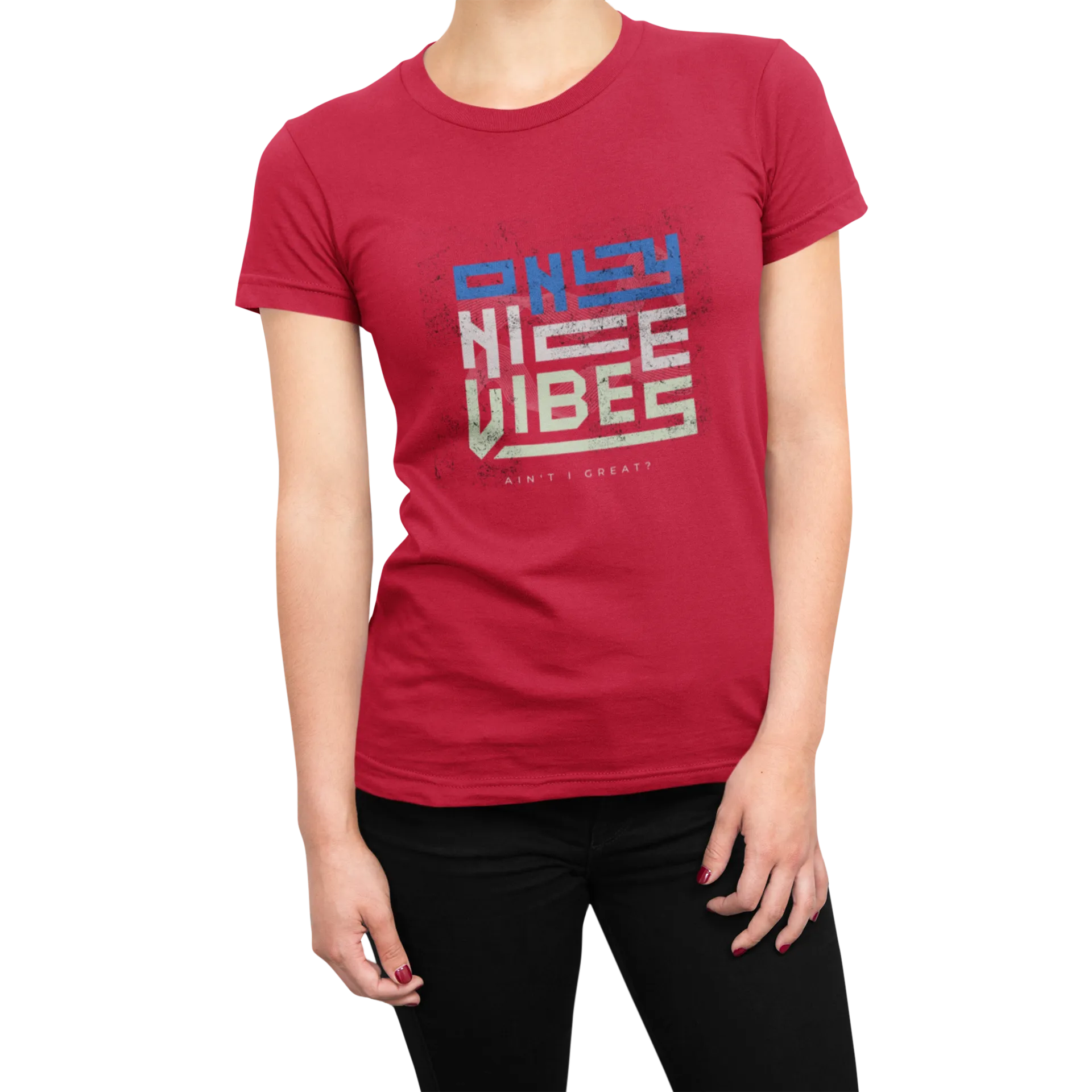 Good Vibes T Shirt for Women D39