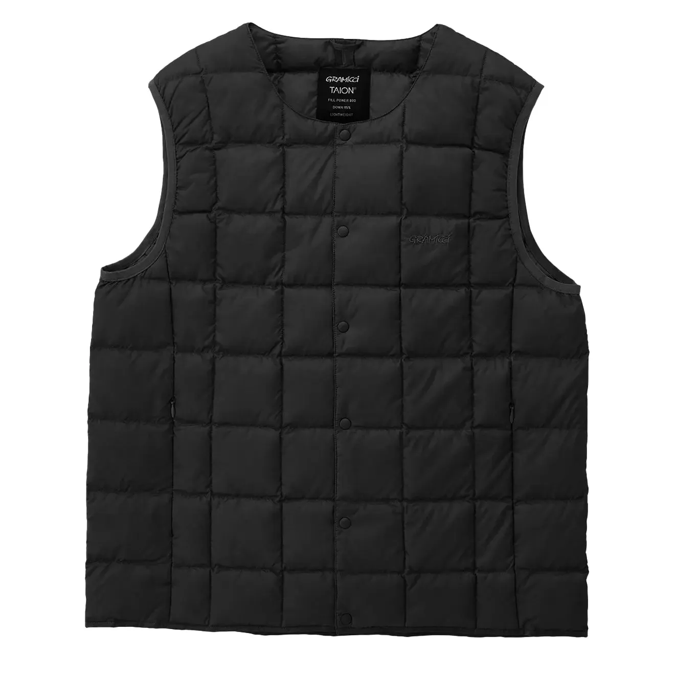 Gramicci x Taion Inner Down Vest 2.0 Black