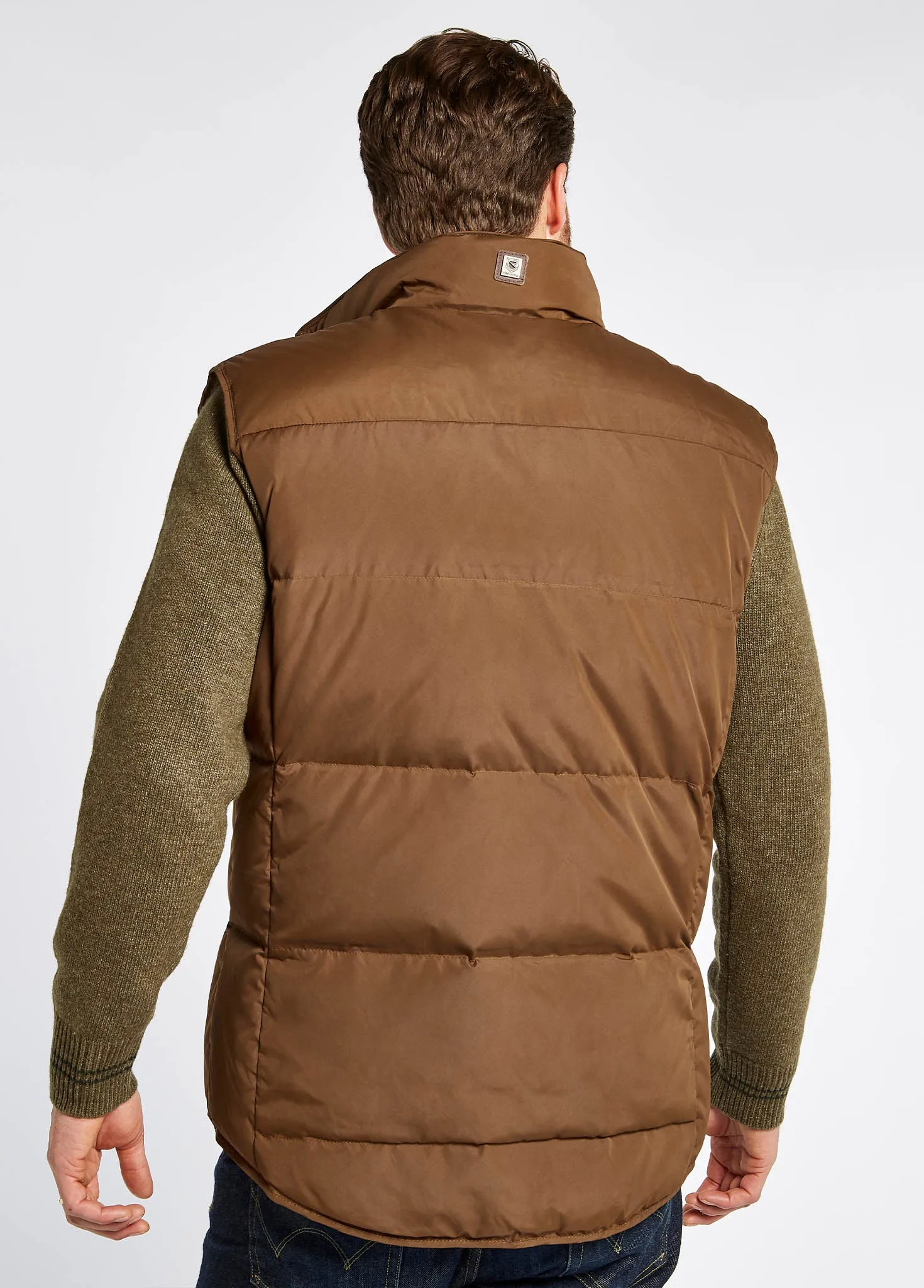 Graystown Mens Down-filled Gilet - Walnut