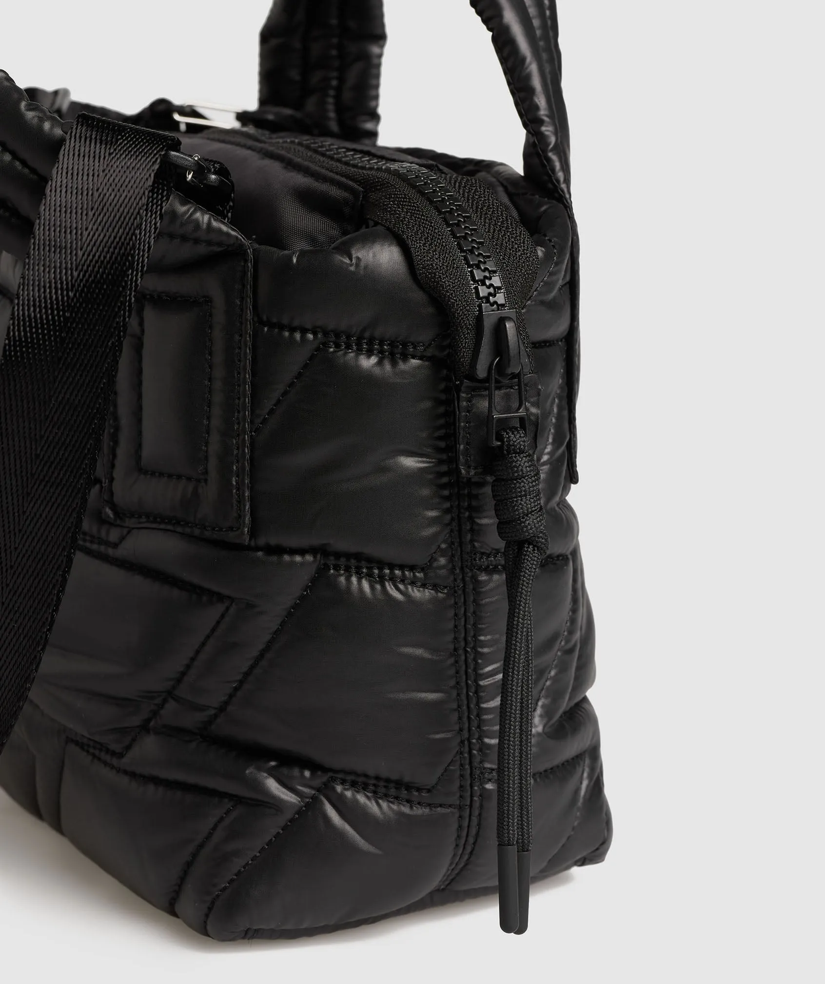 Gymshark Quilted Mini Tote - Black