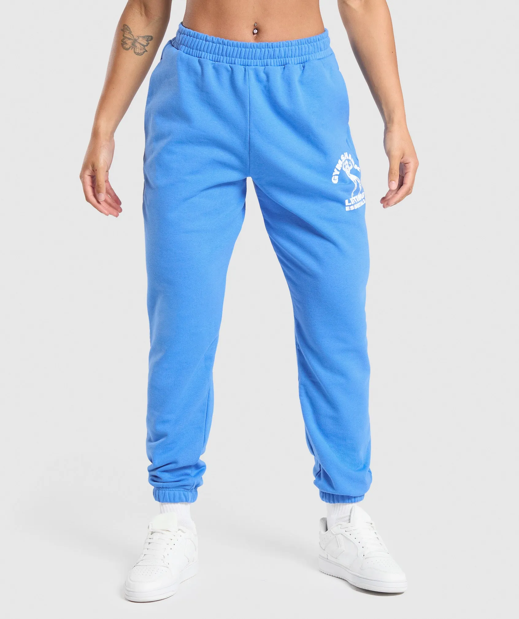 Gymshark Strong Women Joggers - Lats Blue