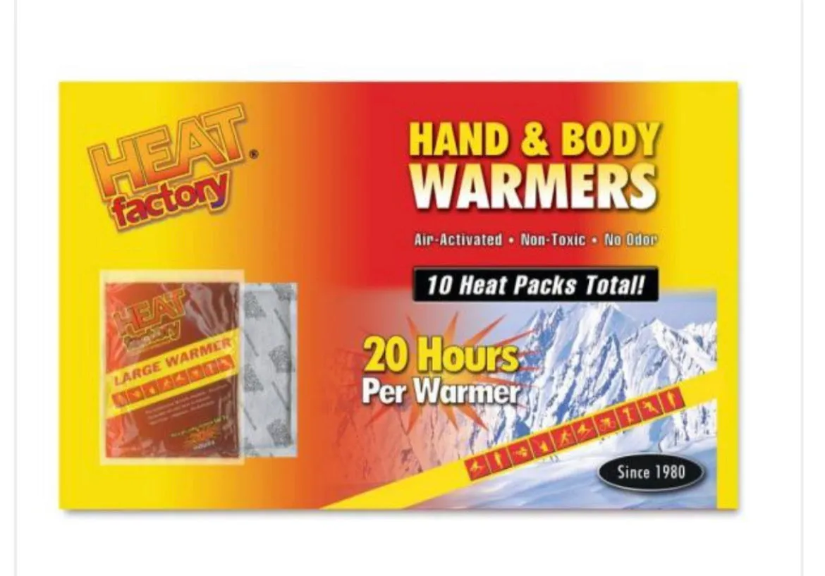 Hand and Body Warmer 10-Contain Pack