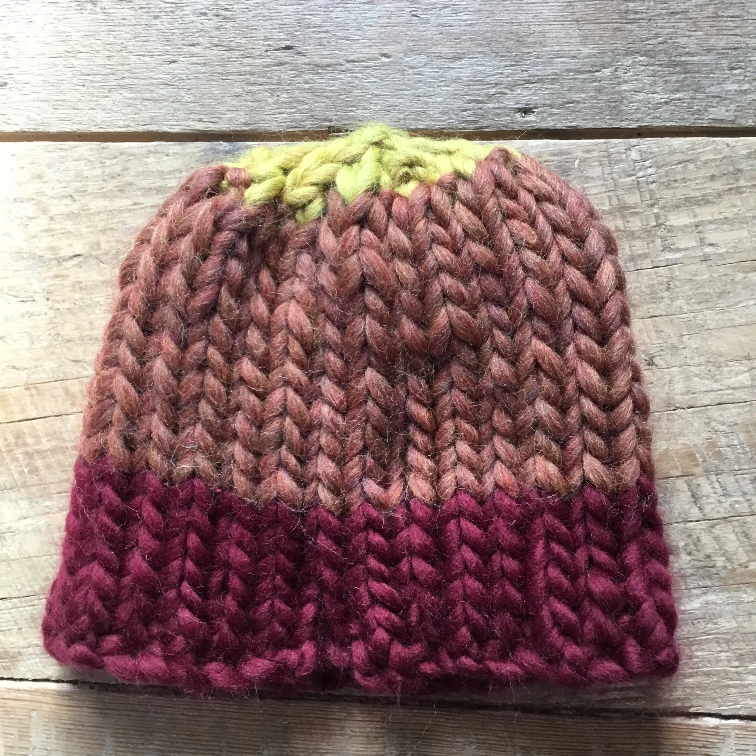 Hand Knit Winter Hat