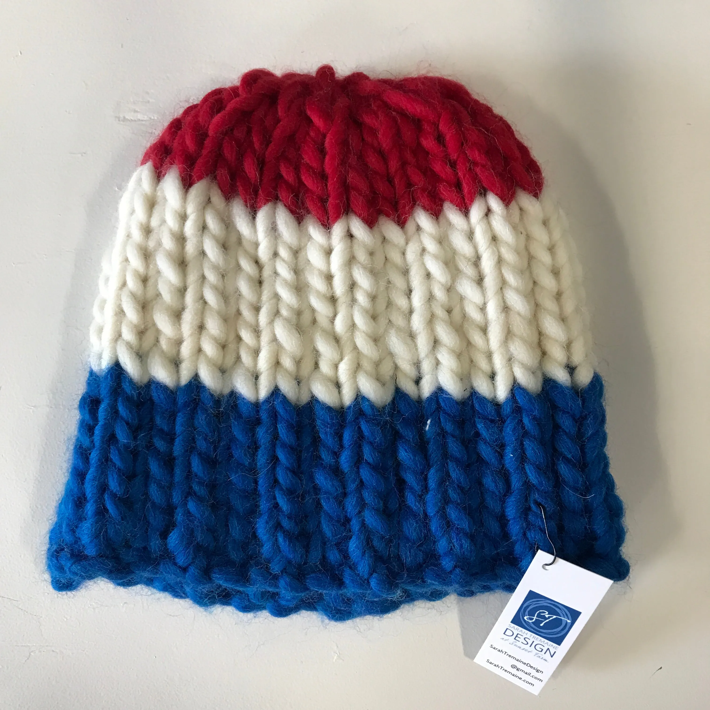 Hand Knit Winter Hat