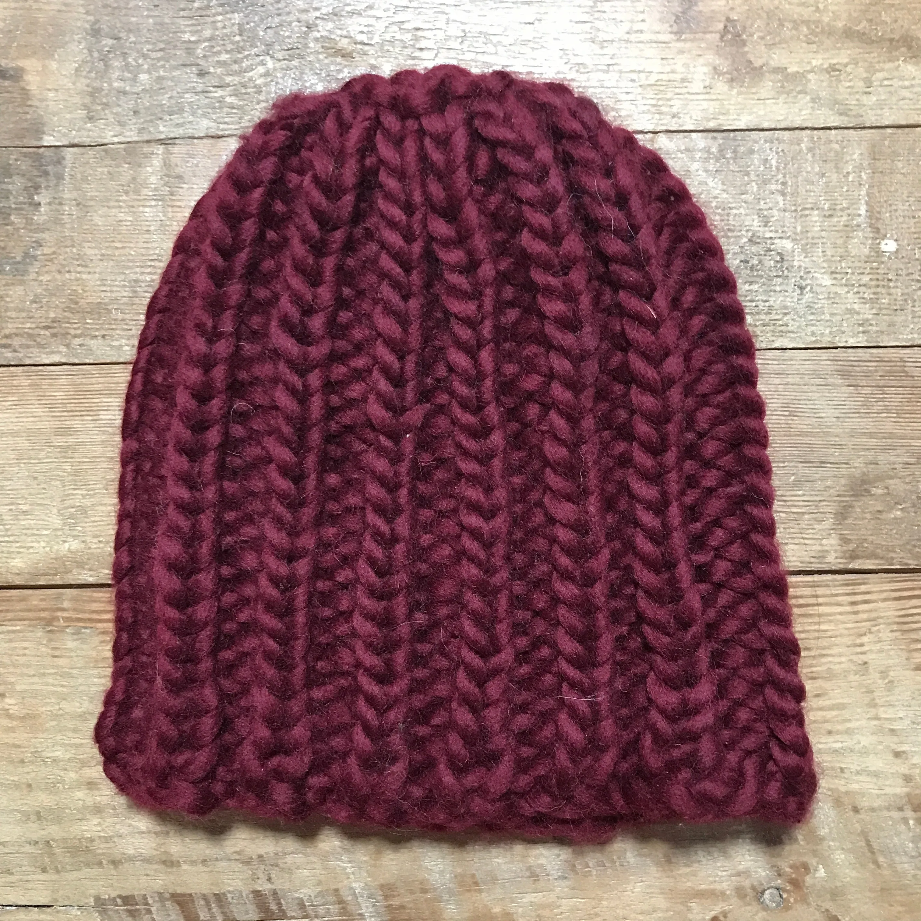 Hand Knit Winter Hat