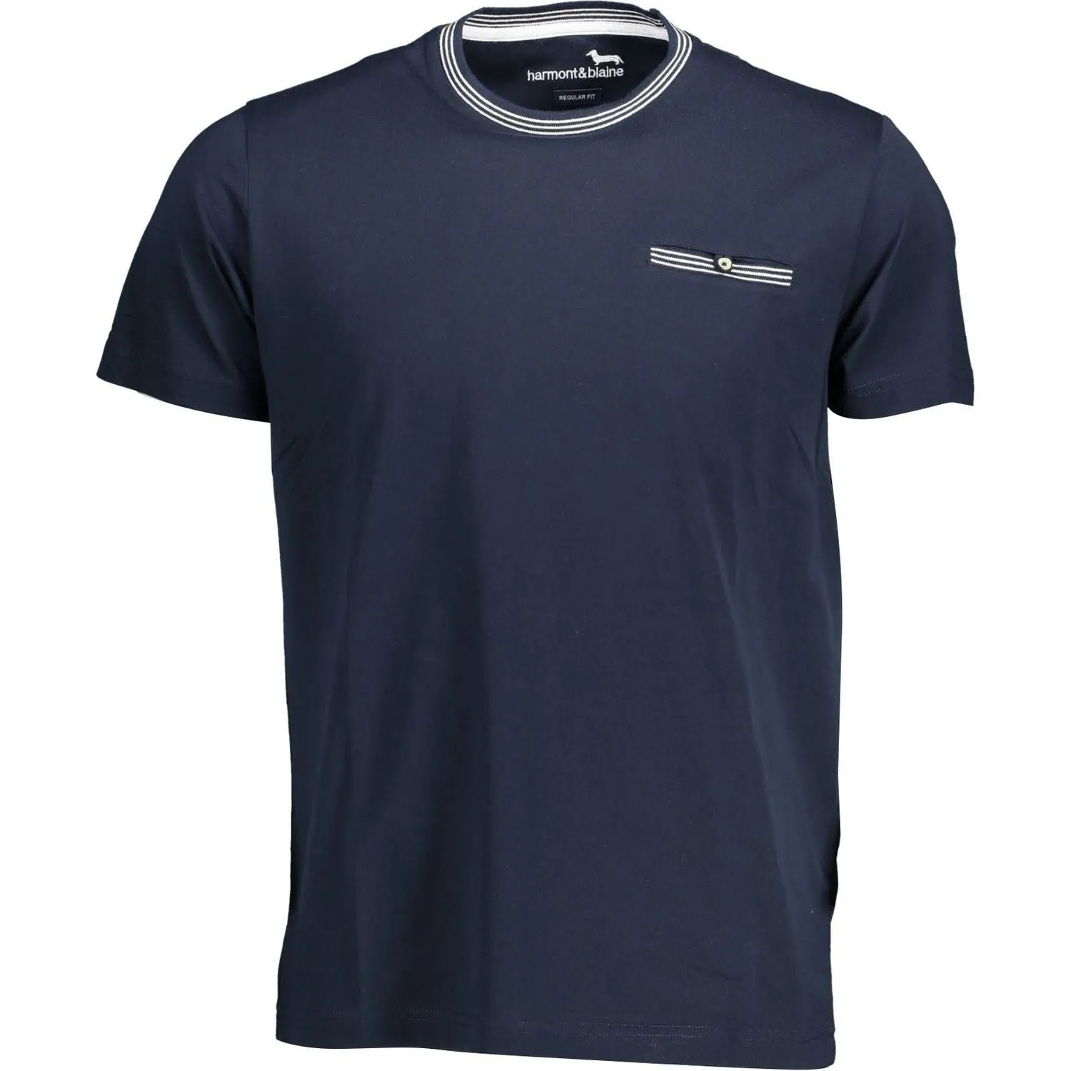 Harmont & Blaine Blue Cotton Men T-Shirt