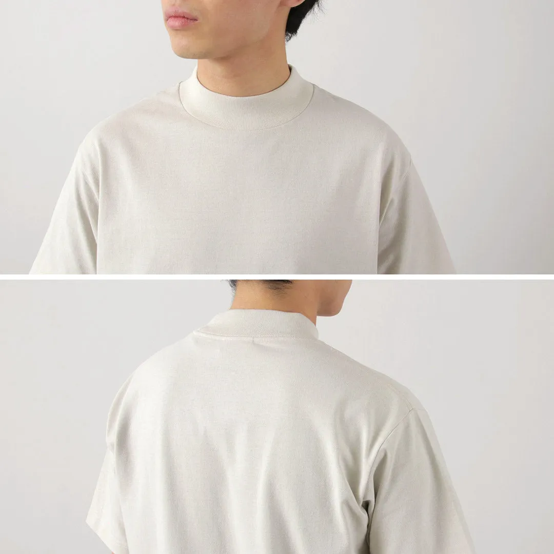 HEALTHKNIT / HEALTHKNIT×RAG  Mock Neck T-Shirt