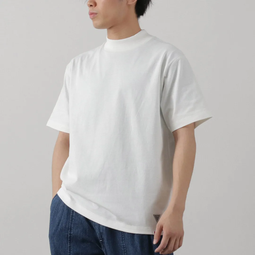 HEALTHKNIT / HEALTHKNIT×RAG  Mock Neck T-Shirt