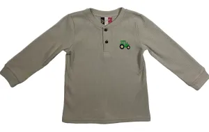 Henley Shirt- Tractor