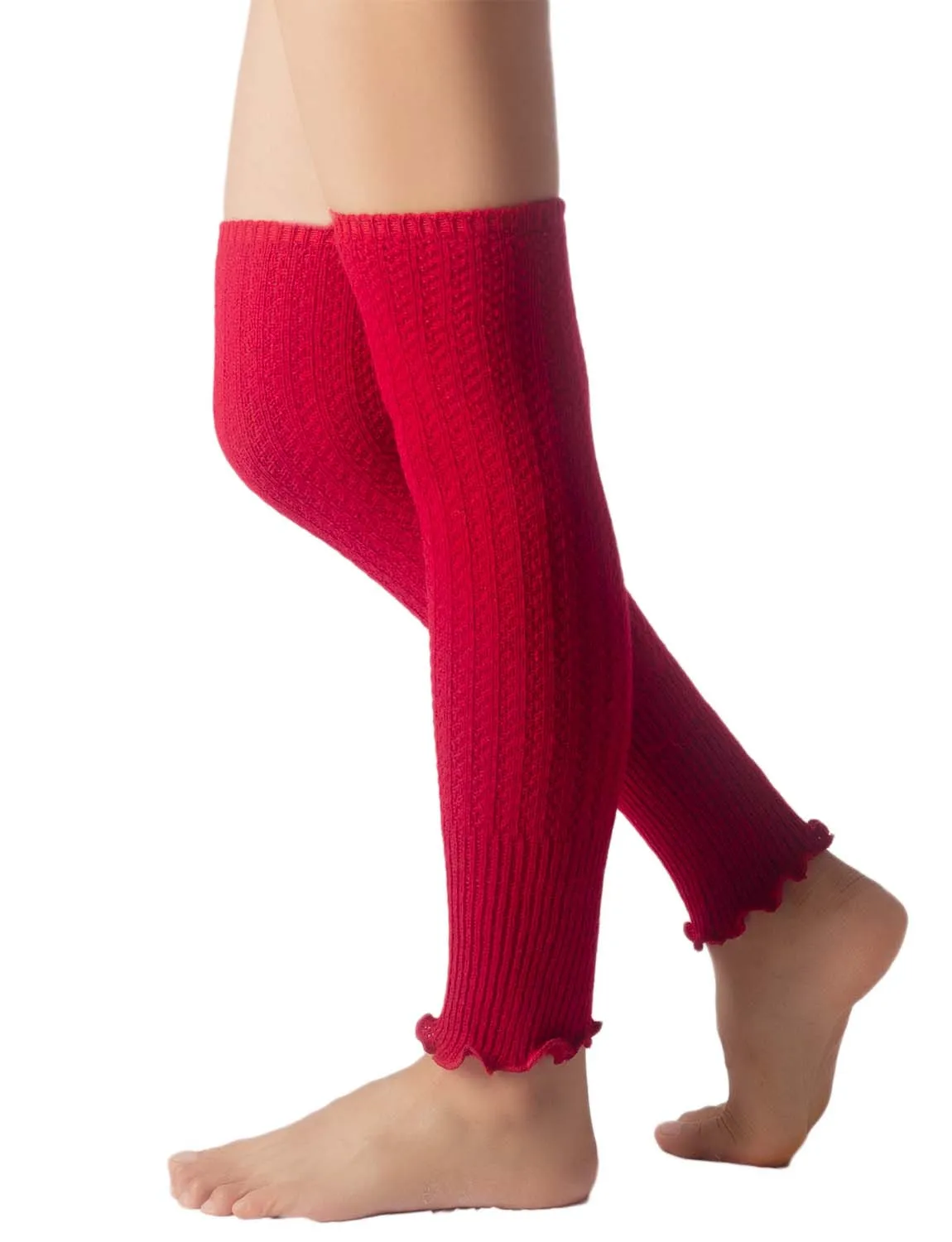 iB-iP Women's Ballet Dancer Running Aerobics Costume Stretch Leg Warmer