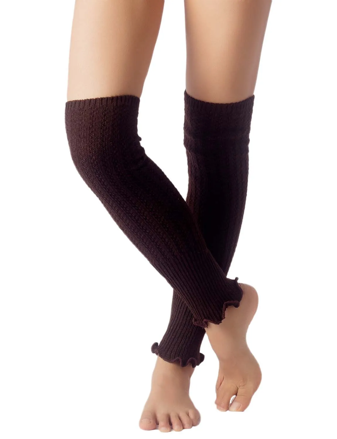 iB-iP Women's Ballet Dancer Running Aerobics Costume Stretch Leg Warmer