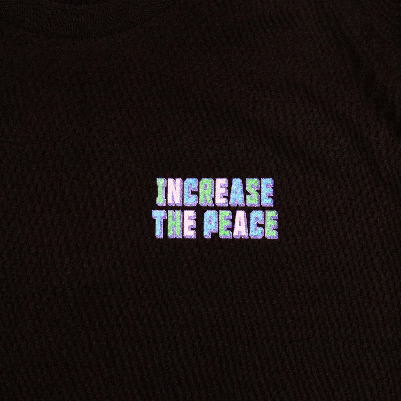 Increase The Peace Back Print - Tshirt - Black