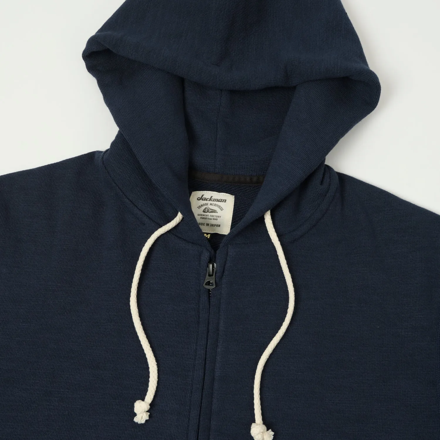 Jackman GG Sweat Zip Parka - Navy