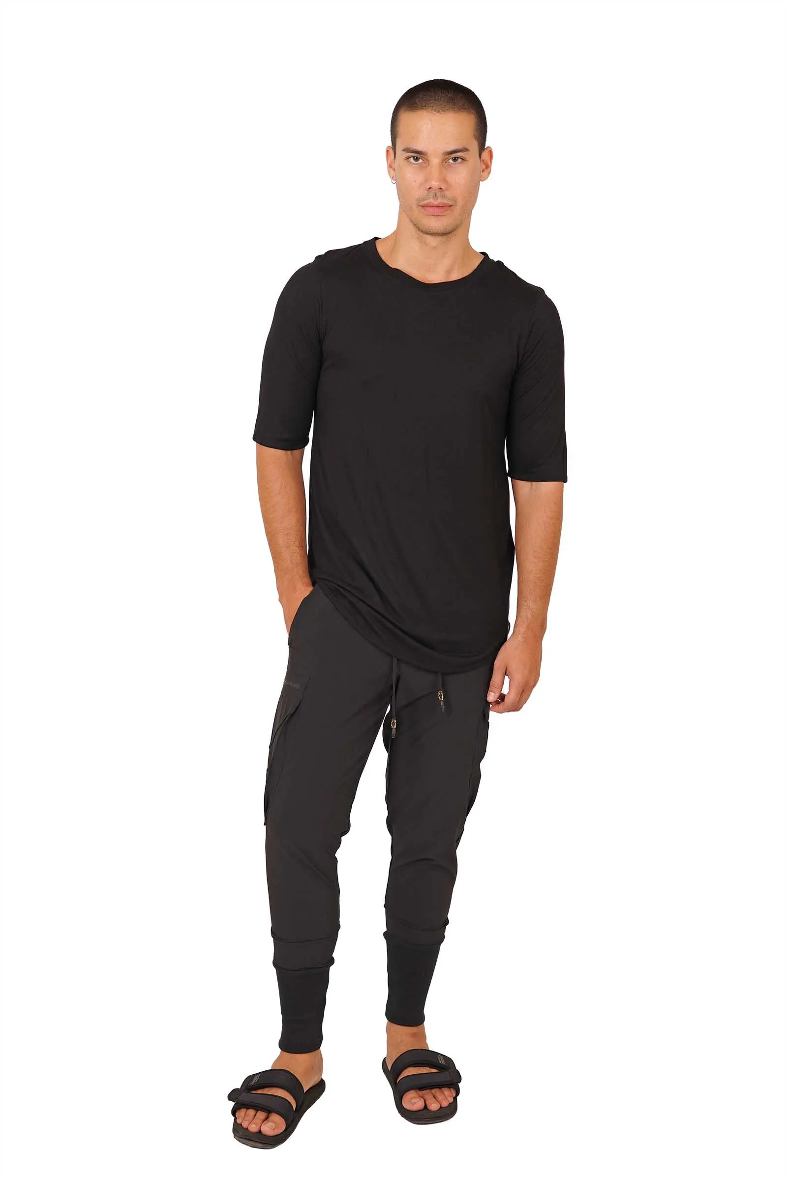 Jinju Mens Slim Fit Cargo Joggers