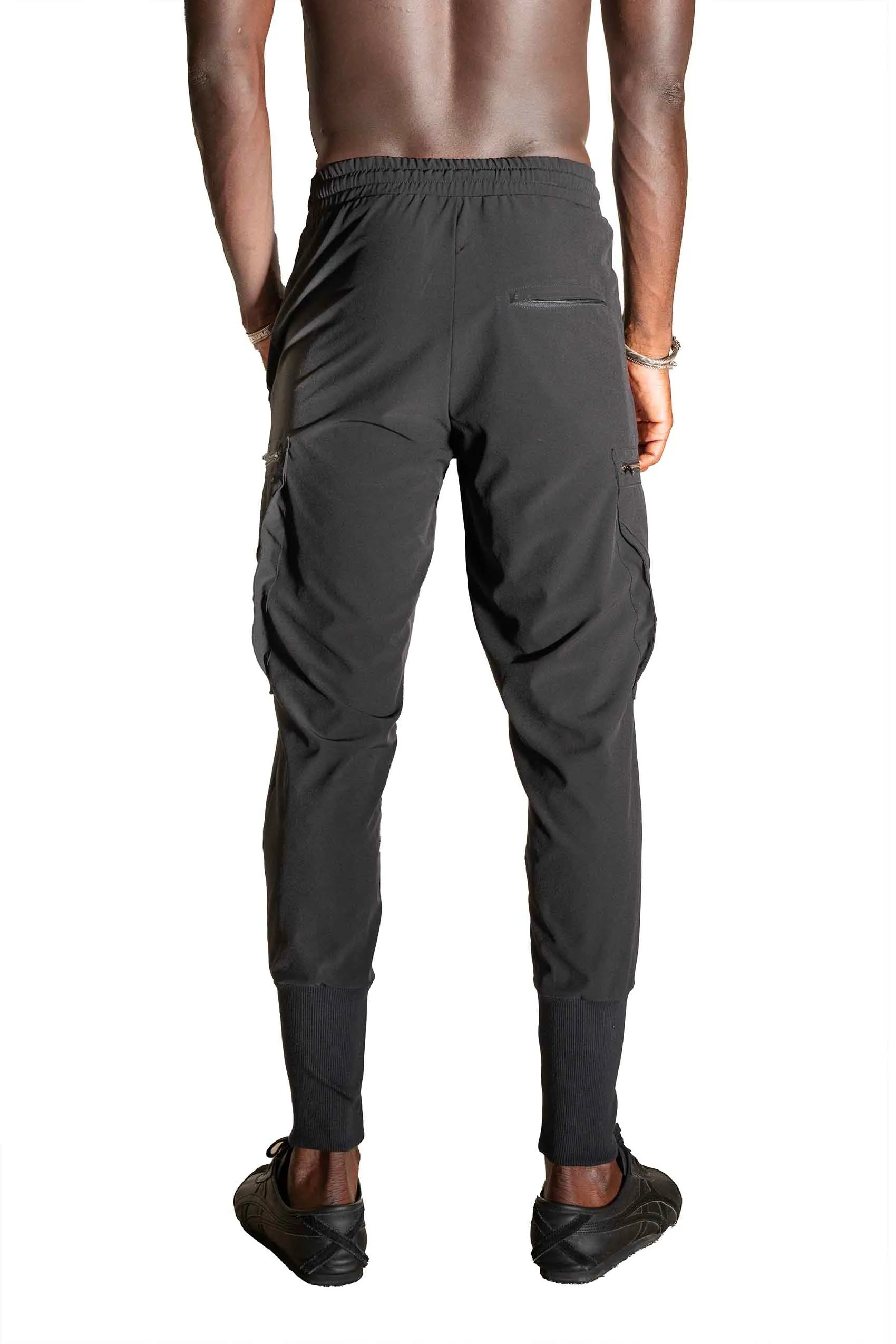 Jinju Mens Slim Fit Cargo Joggers