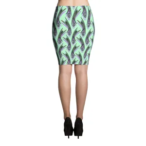 JUMPING CATS Pencil Skirt