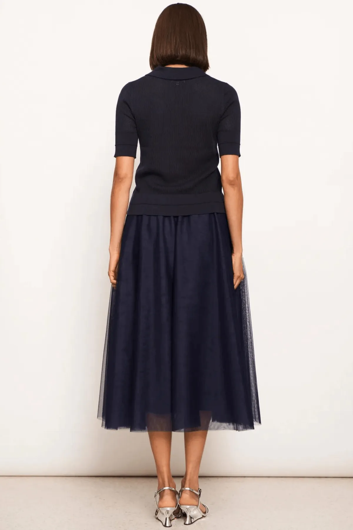 KEEL TULLE SKIRT INK