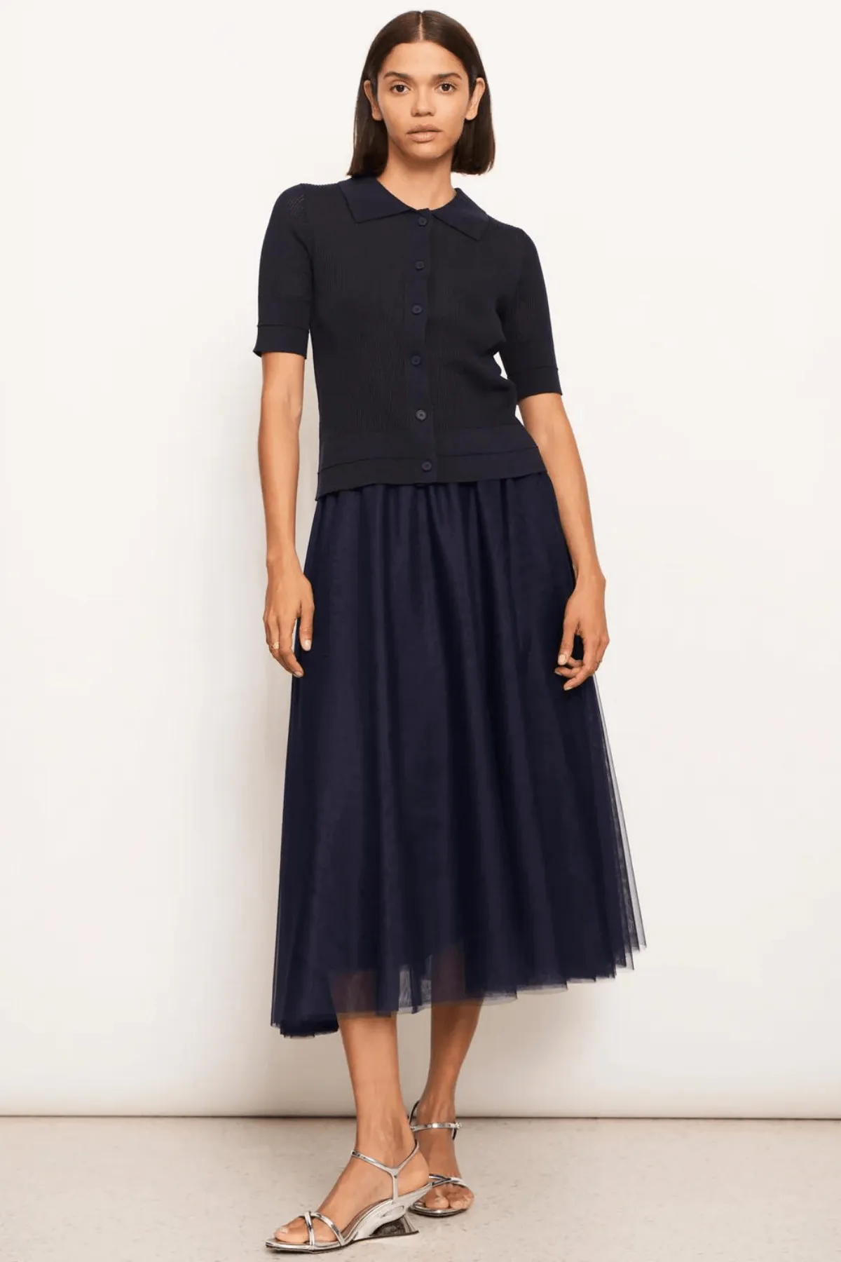 KEEL TULLE SKIRT INK